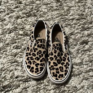 Animal print vans